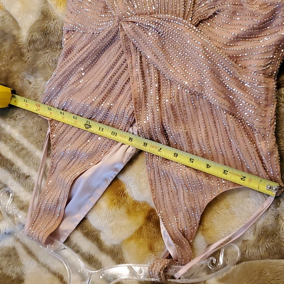 PARKER BLACK EMBELLISHED GOWN - Picture 16 of 17